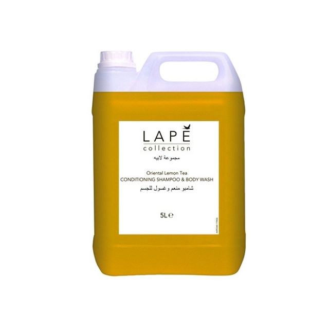 Shampo kropp och hår LAPĒ Collection Oriental Lemon Tea 5 L - 1