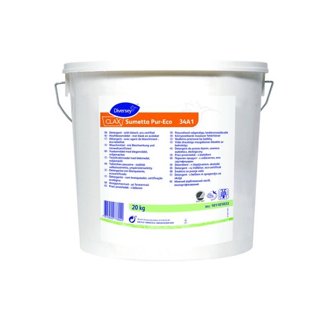 Pulvertvättmedel, Clax Sumetta Pur-Eco 20 KG - 1
