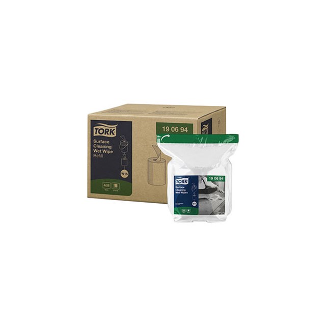Ytdesinfektion Tork Våtduk Refill W15 - 4x58 Pack - 1