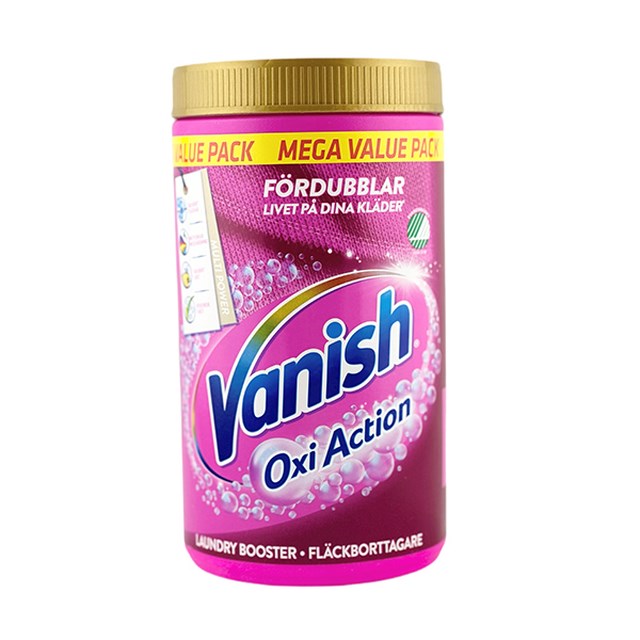 Fläckborttagare Vanish Oxi Action Powder Colour, 1,5kg - 1