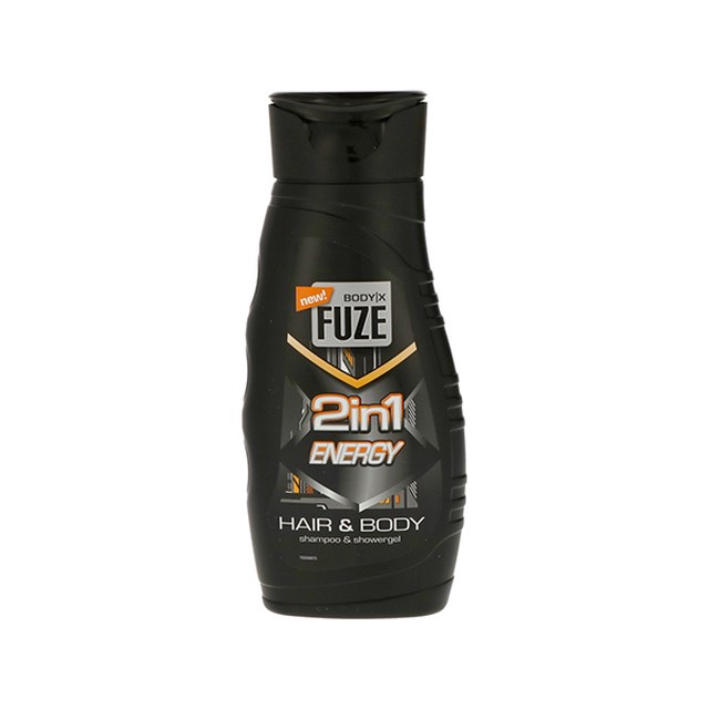 Schampo Body-X Fuze 2in1 Shampoo & Shower Gel Energy, 300ml - 1