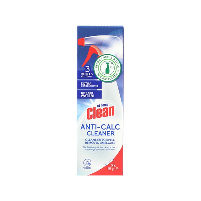 Avkalkningsmedel At Home Clean Anti-Calc, Refill - 3 Pack - 1