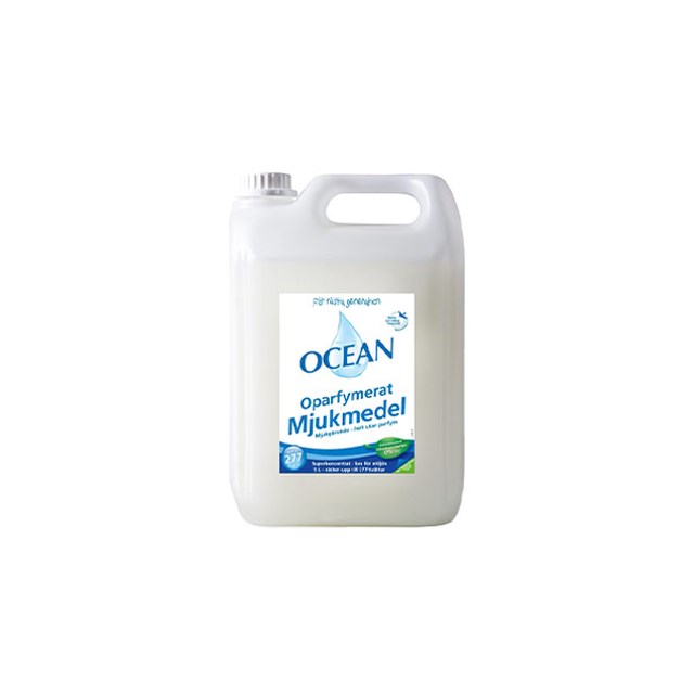 Mjukmedel Ocean, Oparfymerad, 5 L - 1