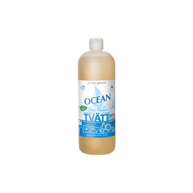 Tvättmedel Ocean Flytande Tvätt Oparfymerad 1000ml - 1