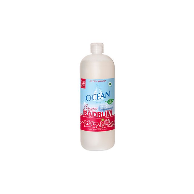 Sanitetsrengöring Ocean Sanitet Badrum, Koncentrat, 1000 ml - 1
