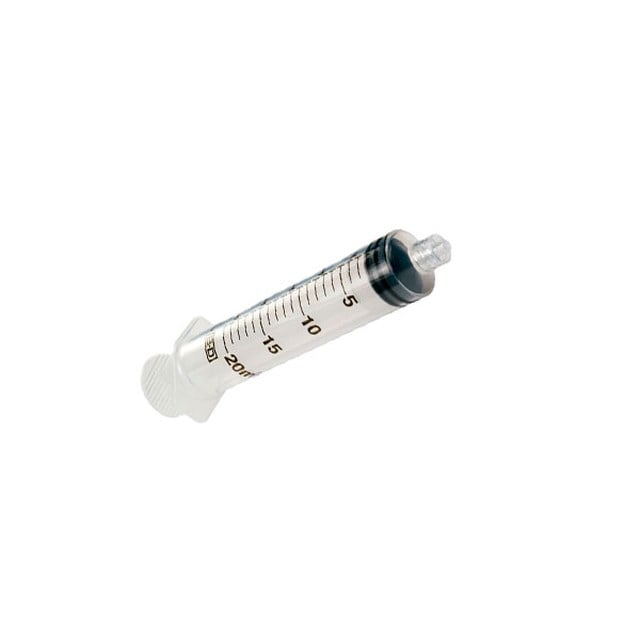 BD Plastipak™ 20 ml 3-komponent spruta utan kanyl, Luer-Lok™/Centrerad 60 pack - 1