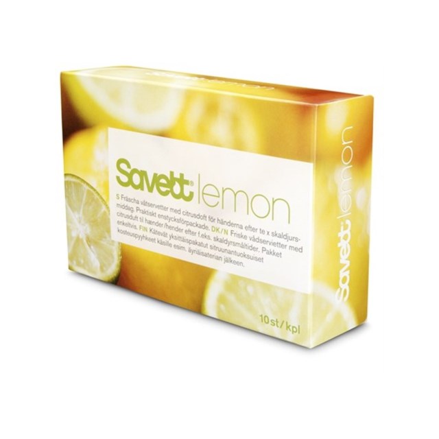Savett Lemon sachéer - 10 Pack - 1