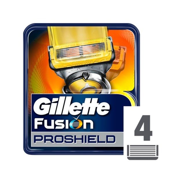 Rakbladshuvud Gillette Fusion5 Proshield - 4 Pack - 1