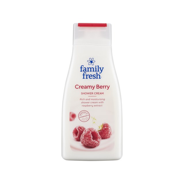 Duschkräm Family Fresh Creamy Berry 500ml - 1