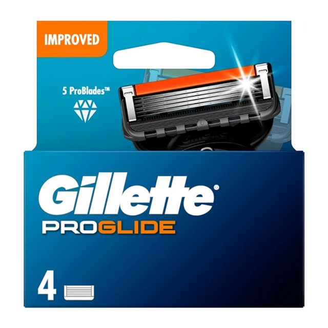 Rakbladshuvud Gillette ProGlide Manual - 4 Pack - 1