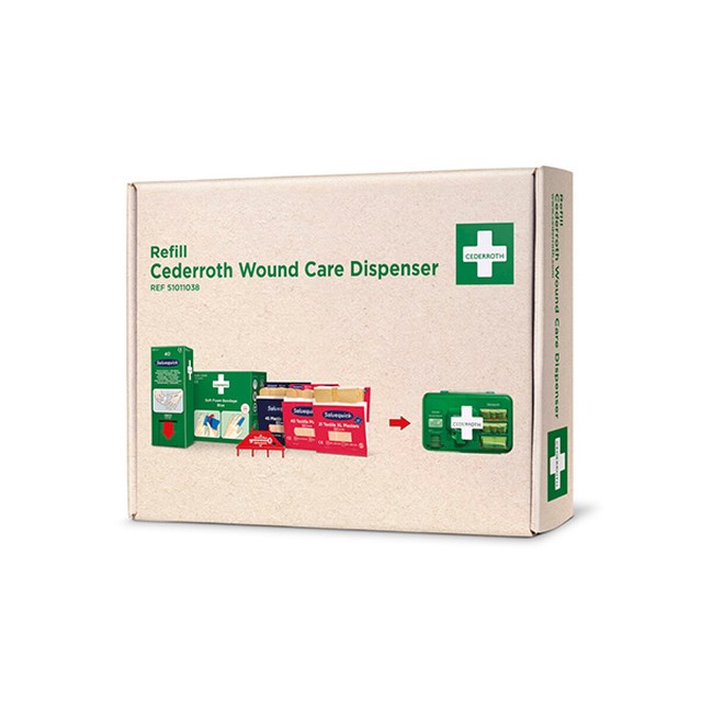 Refillpaket Cederroth Wound Care Dispenser - 1