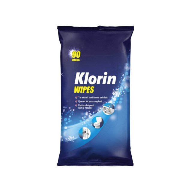 Klorin Wipes - 90 Pack - 1