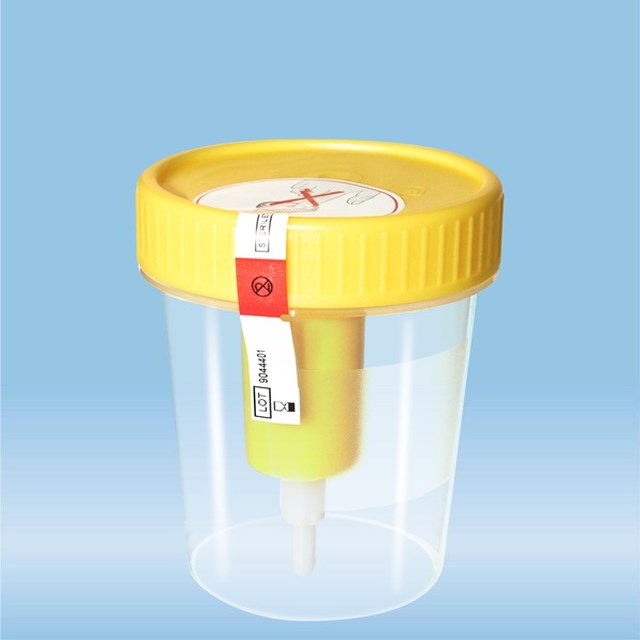 Urinbehållare 100mL med integrerad transferenhet, steril 200 pack - 1