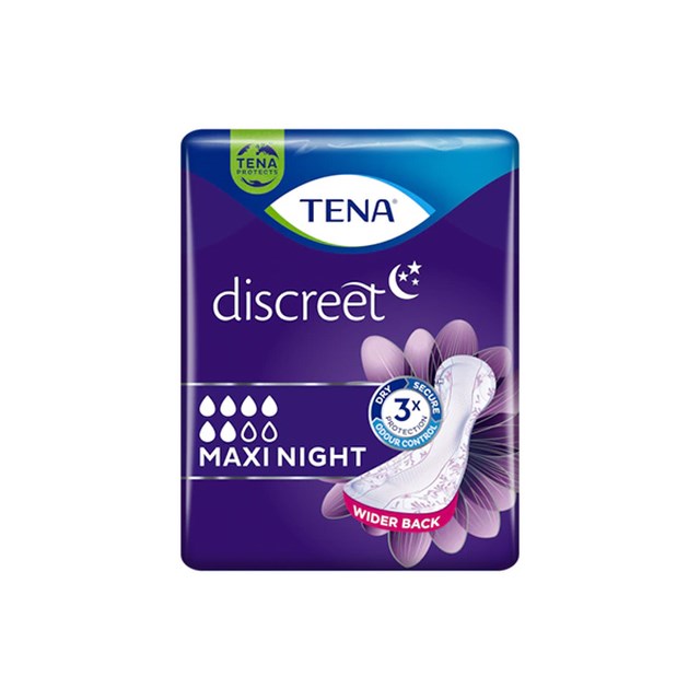 Inkontinensskydd TENA Discreet Maxi Night - 6 Pack - 1