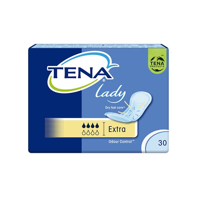 Inkontinensskydd TENA Lady Extra - 30 Pack - 1
