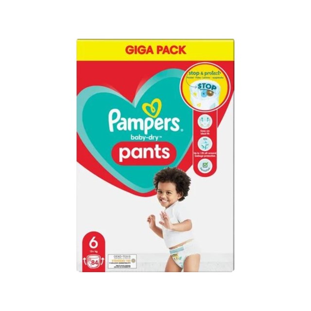 Pampers Baby Dry Pants S6 15+kg - 84 Pack - 1