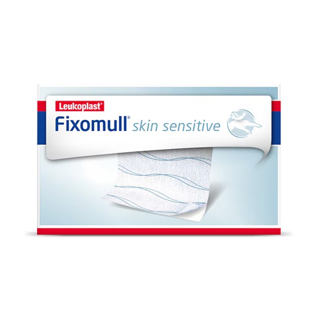 Fixeringsförband Fixomull Skin Sensitive, 10 cm x 5 m - 1