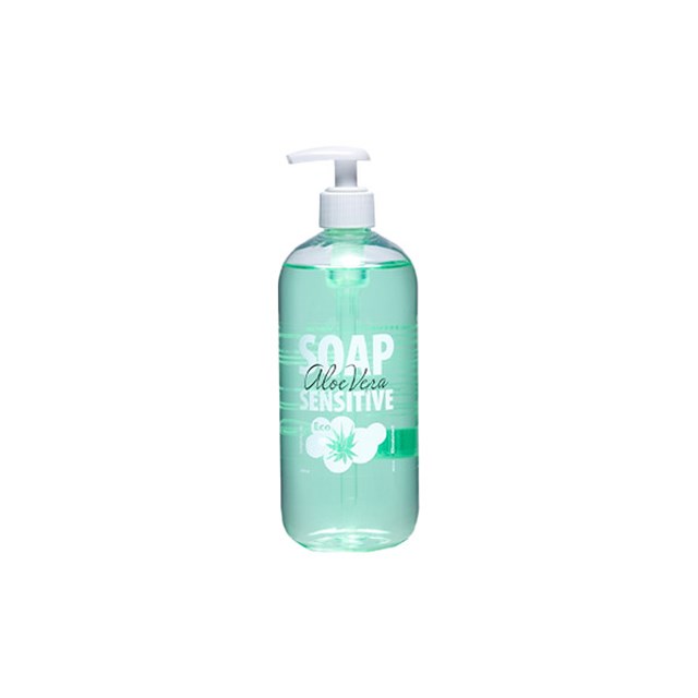 Tvålcreme Soap Sensitive Aloe Vera, 500 ml - 1