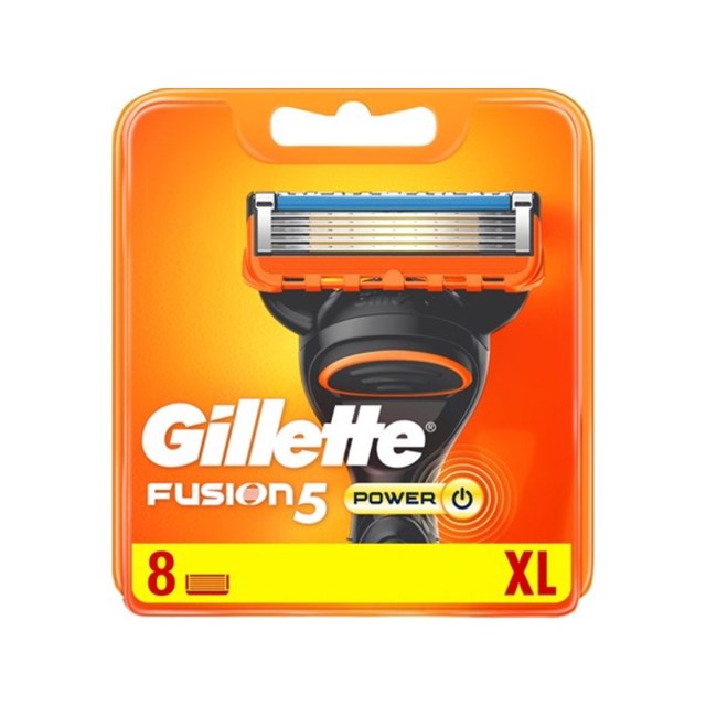 Gillette Blades Male Fusion 5 Power - 8 Pack - 1