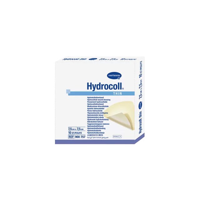 Hydrokolloidförband Hydrocoll Thin, Steril, 10 x 10 cm - 10 Pack - 1
