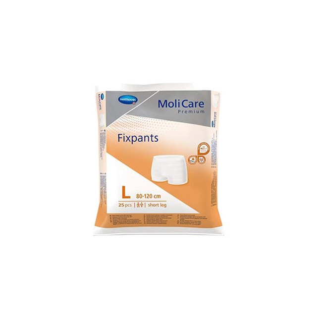 MoliCare® Premium Fixpants short leg L 25 pack - L - 1