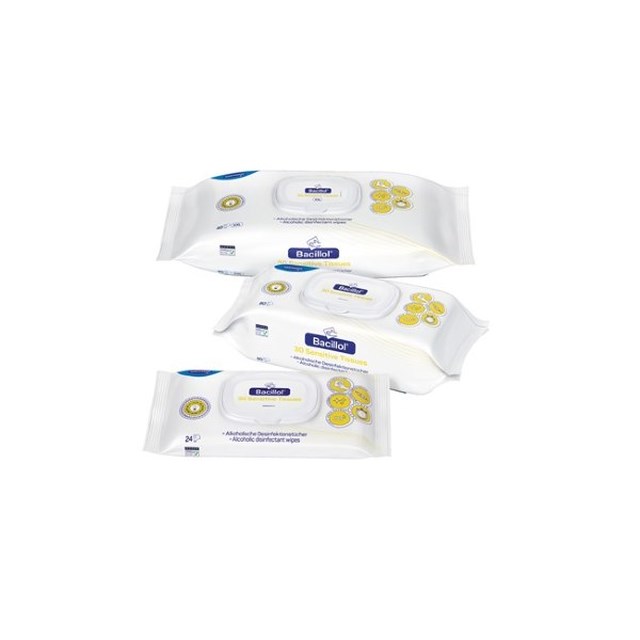 Ytdesinfektionsduk Bacillol 30 Sensitive Tissues - 24 Pack - 1