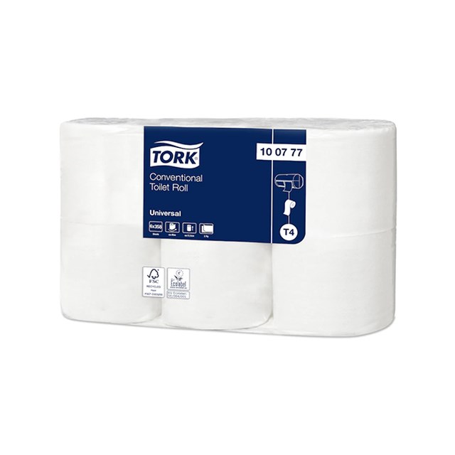 Toalettpapper Tork Universal T4 2-lags, 44,8m/rulle - 42 Pack - 1