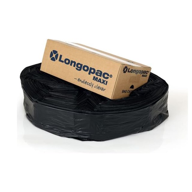 Sopsäcksslang Longopac Maxi svart - 1