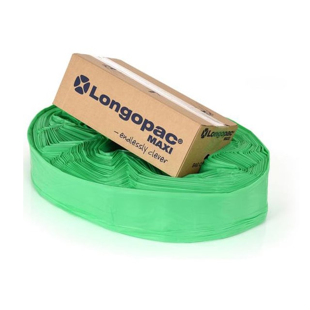 Sopsäcksslang Longopac Maxi grön - 1