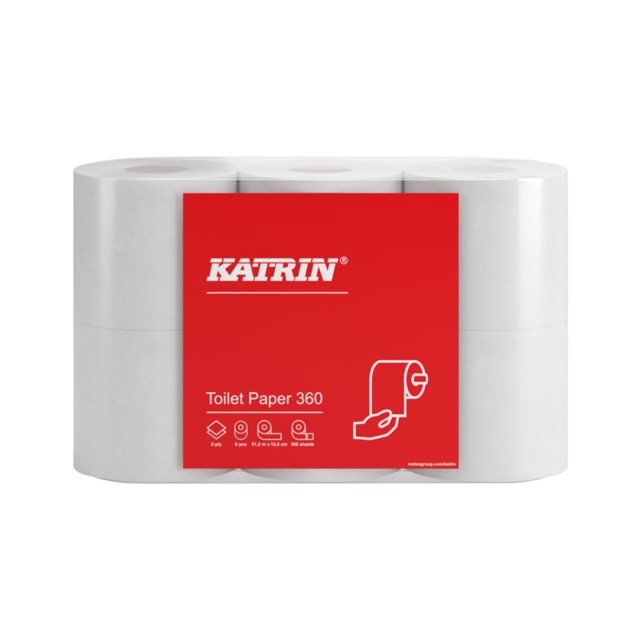 Toalettpapper Katrin Basic 360 2-lags 50m 42rl/fp - 1