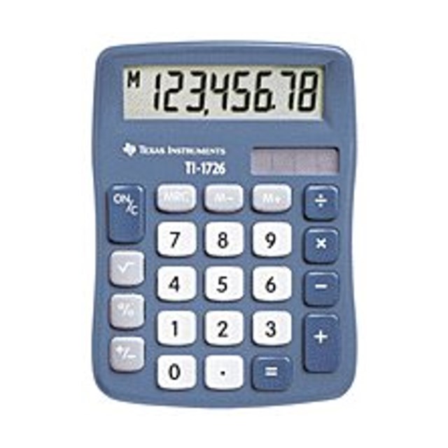 Räknare Texas TI-1726 - 1