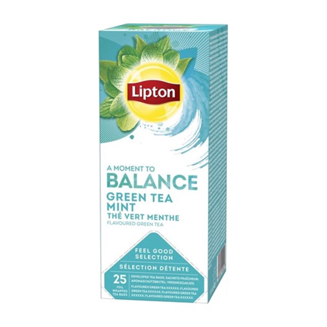 Te Lipton Green Tea Mint 25/fp - 1