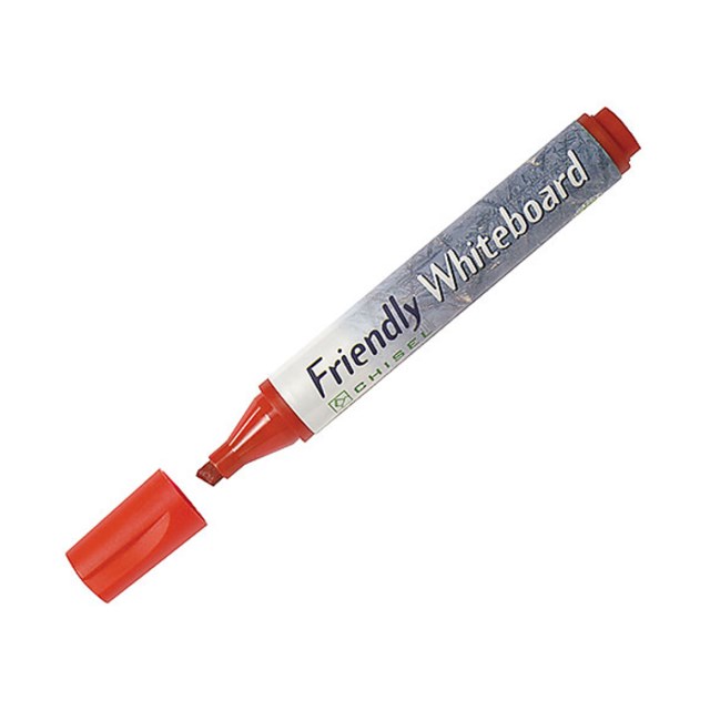 Whiteboardpenna Friendly 2-5 mm röd - 1