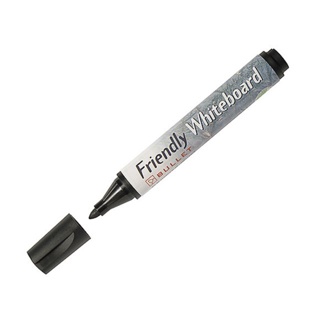 Whiteboardpenna Friendly 1,5-3 mm svart - 1