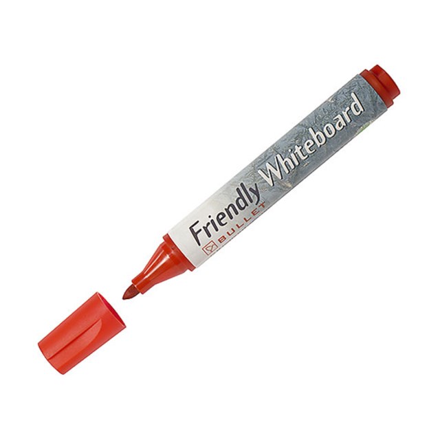 Whiteboardpenna Friendly 1,5-3 mm röd - 1