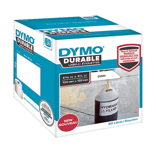 Etikett Dymo LW Durable 104x159 mm 200st/rle - 1