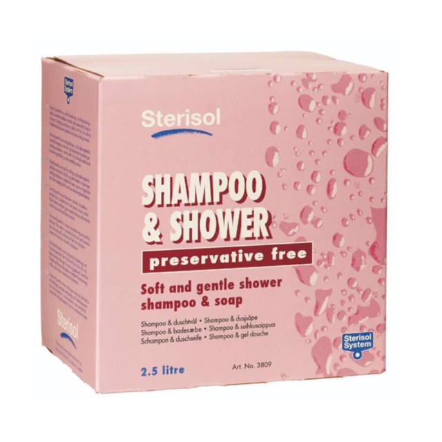 Duschtvål Sterisol Shampoo & Shower 2,5L - 1