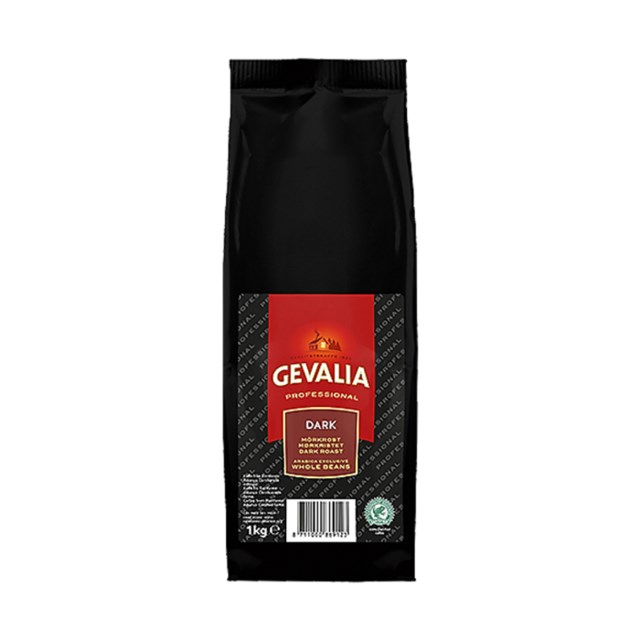 Kaffebönor Gevalia Professional Dark 1kg - 1