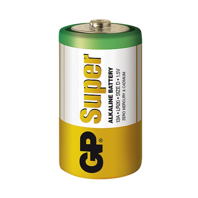 Batteri GP Super Alkaline C LR14 2st/fp - 1