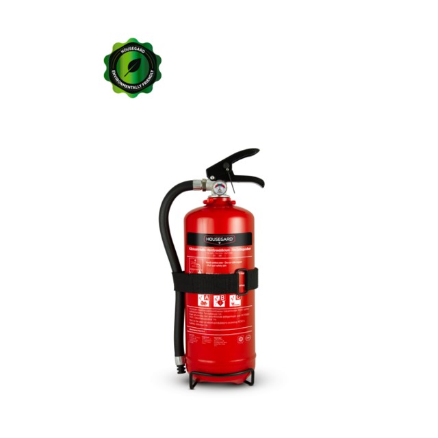 Brandsläckare Housegard Pulver 13A 89BC 2 kg röd - 1