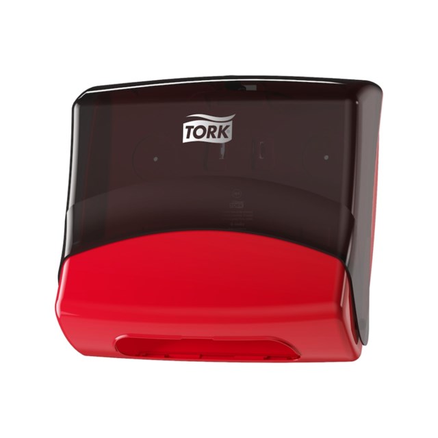 Dispenser Tork W4 Top-Pack svart/röd - 1