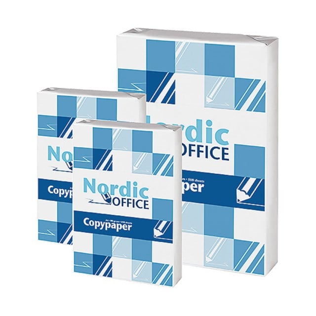 Kopieringspapper Nordic Office A4 80g 500ark/fp - 1