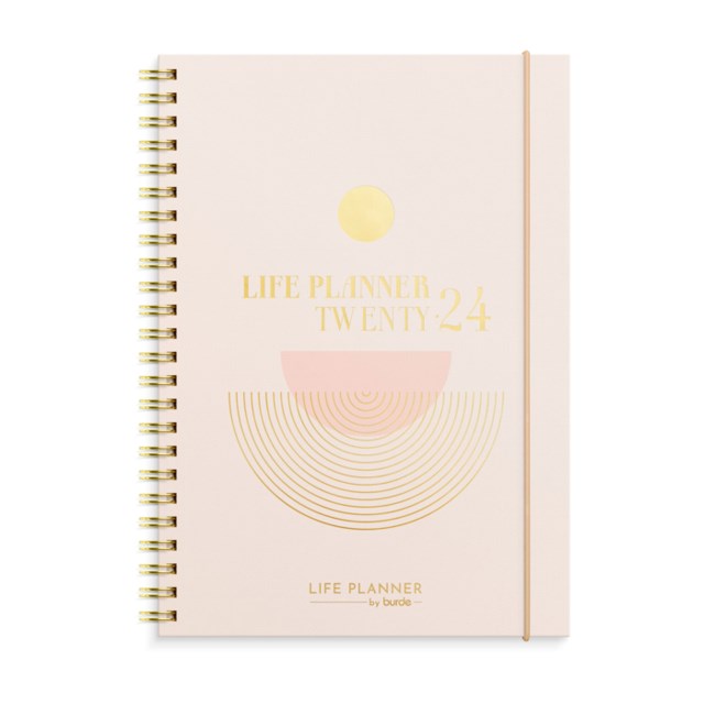 Burde Life Planner Pink A5 2024