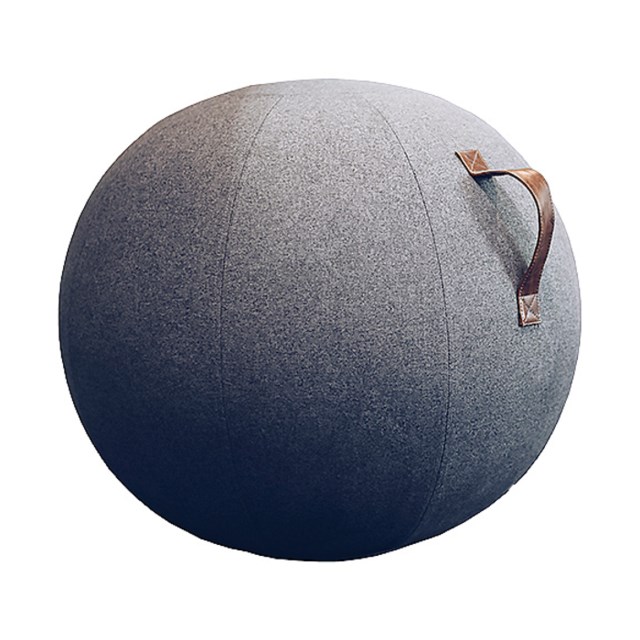 Balansboll Design Jobout mörkgrå filt - 1