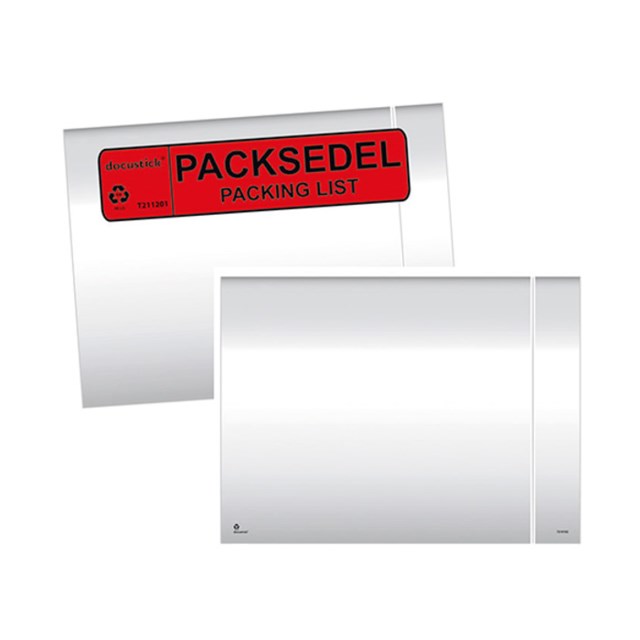 Packsedelskuvert C4 med tryck 500st/fp - 1