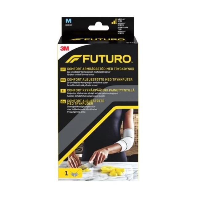 Futuro Comfort Armbågsstöd med tryckdynor Medium - 1