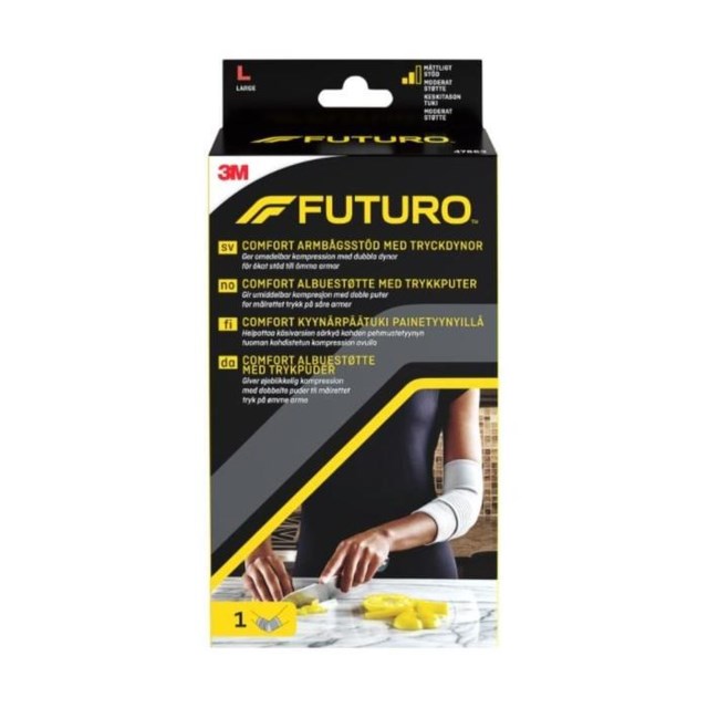 Futuro Comfort Armbågsstöd med tryckdynor Large - 1
