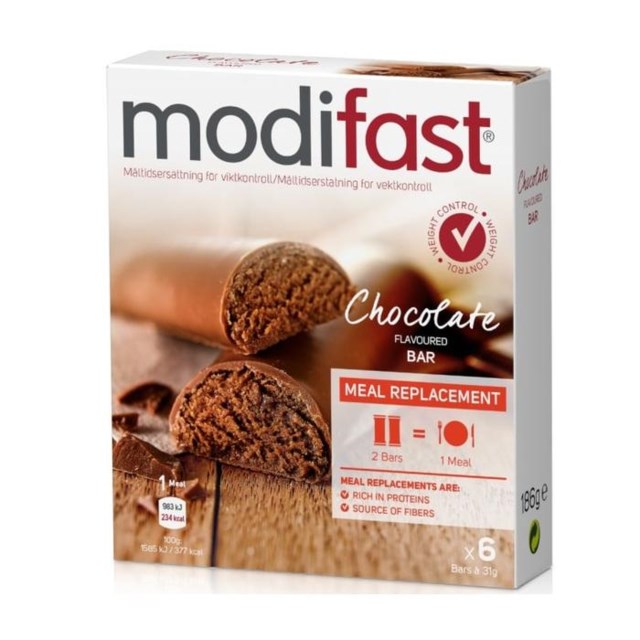 Modifast Bar Choklad 6 st - 1