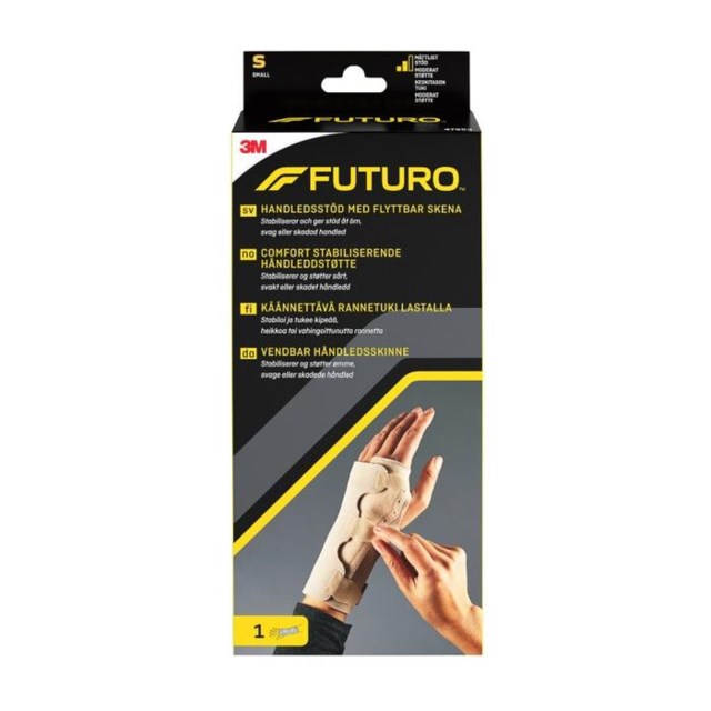 Futuro Comfort Handledsstöd med flyttbar skena S - 1
