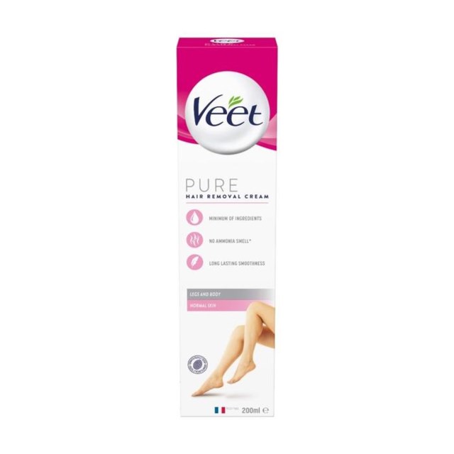 Veet Pure Hair Removal Cream Normal Skin 200 ml - 1